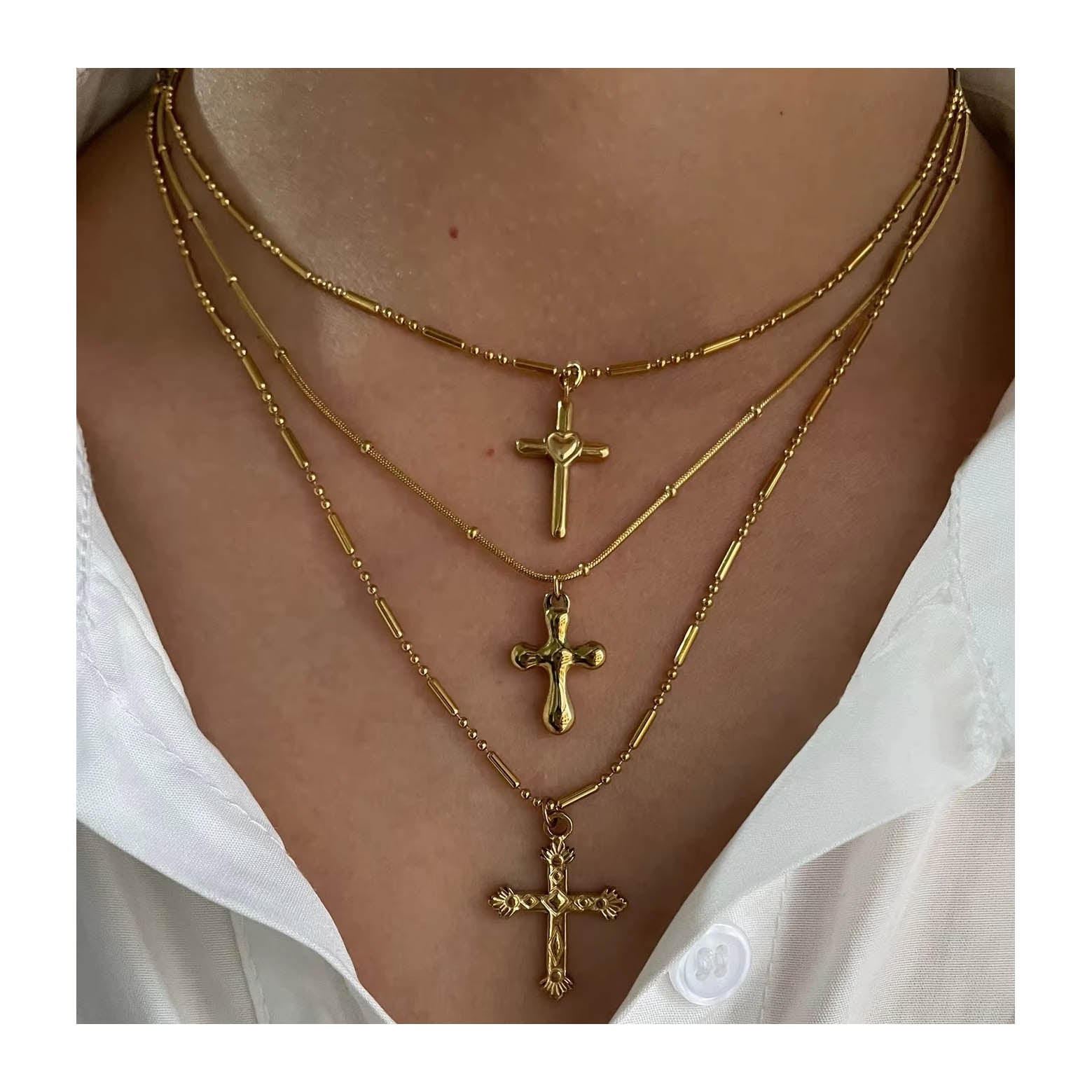 Necklace cross