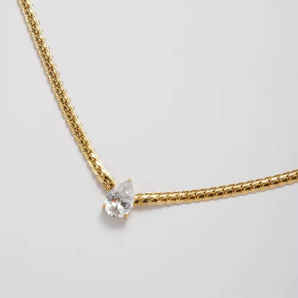 Solene Drop Necklace
