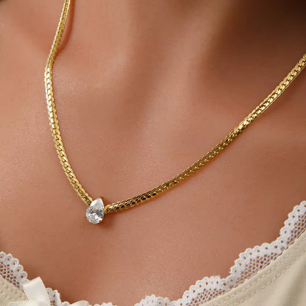 Solene Drop Necklace